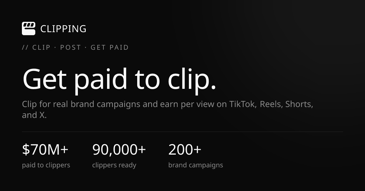 Clipping | The Original & Largest Clipping Network | CLIPPING